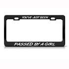 NEW JERSEY GIRL GARDEN STATE METAL LICENSE PLATE FRAME