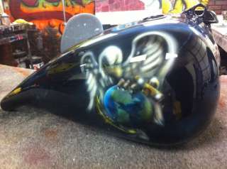 Custom paint Harley davidson,Harley Owners Group,chopper, bobber 