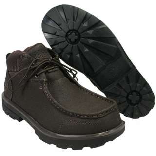 Timberland Mens Boots 38570 Rugged Street Dark Brown Leather Chukka 