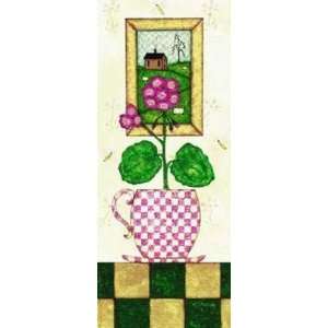   Primula Vase   Left   Poster by Robin Betterly (4x10)