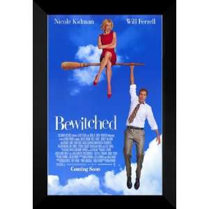  Bewitched 27x40 FRAMED Movie Poster   Style B   2005