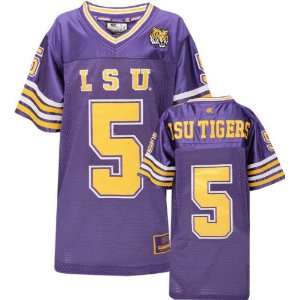  LSU Tigers  Youth  Team Color Franchise Football Jersey 