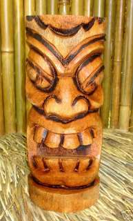 20 LUCKY Tiki Statue Hand Carved Totem Polynesian Art  