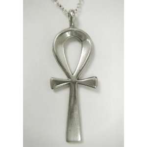  Beautiful Ankh Pendant in Sterling Silver The Silver Dragon Jewelry