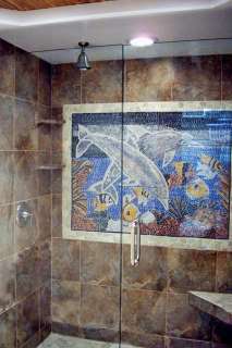 Oval Marble Mosaic Pattern Tile Stone Art Floor Wall  