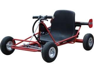   Power Electric Battery 24v Go Kart Pneumatic Wheels Ride On Car  