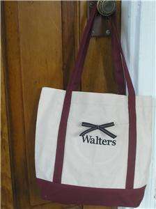 MONOGRAMMED Canvas Tote Bag Personalized Gift  