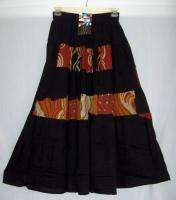 We Be Bop Funky STARRY NIGHT Tiered Skirt 3X  