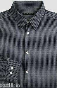 NWT $135 Theory Dover Point Gingham Dress Shirt  