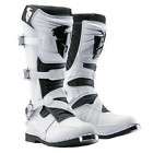 thor motocross ratchet mx boots white s12 size 15 returns