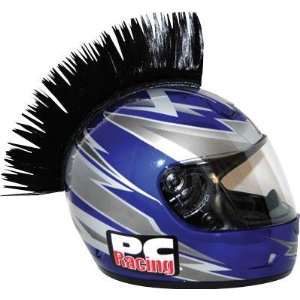  PC Racing Helmet Mohawk, Black