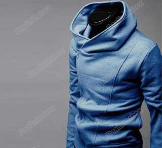 South Korea Mens Thickening hoodie Jacket Coat Sweatshirt M XXL 3 