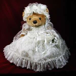 1992 Bearly People Victorian Wedding Bear Bride MIB  
