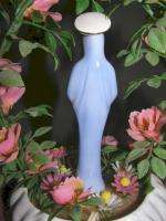 vintage table lamp Madona Mary roses beauceware pottery  
