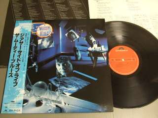 MOODY BLUES Japan LP with OBI, The Other Side of Life  