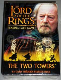 LOTR TCG The Two Towers Theoden Sealed Starter Deck  