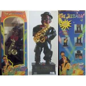   Battery Operated Sax Player the moves with the music