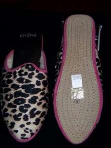 BedHead Leopard print slippers Size 8 Medium New in package  