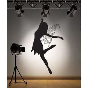   Wall Decal Sticker Fairy Princess with Wings AC127B 