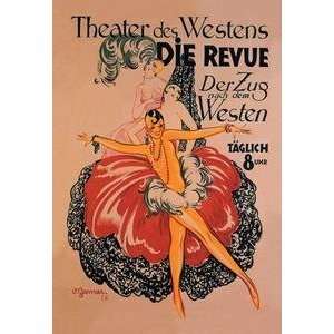  Vintage Art Theater des Westens Die Revue   01690 6