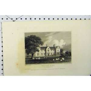  C1869 View Weston Birt Gloucestershire Jeavons Print