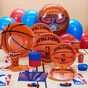  Amscan Atlanta Hawks NBA Basketball Deluxe Party Kit (18 