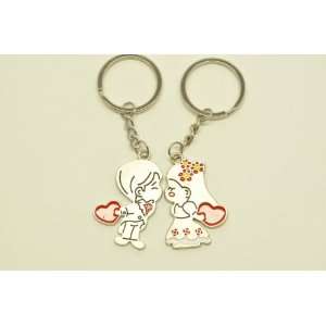  Yes I Do Lovers Couple Key Chain