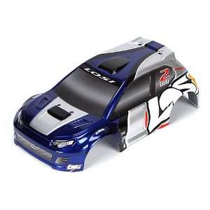  1/24 4WD Rally Painted Body, Blue/Silver Toys & Games