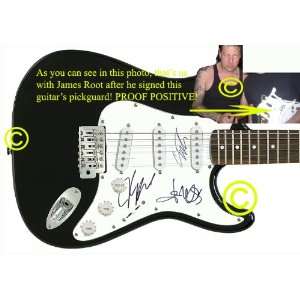  Stone Sour Autographed Signed Guitar & Proof 2 Everything 