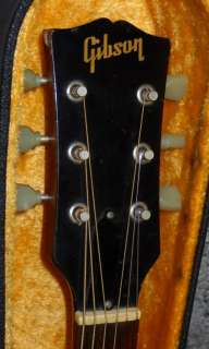 Vintage 1966 Gibson LG 0 Acoustic Guitar w Case LG0  