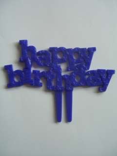happy birthday cake decoration £ 1 29
