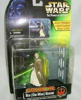 Star Wars Ben Obi Wan Kenobi Electronic Power FX SEALED  