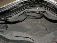 BFS11~PARADOX Black Leather w/Man made Trim Tote Shoulder Bag Purse 