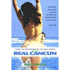  Real Cancun Original Movie Poster Single Sided 27 x40 