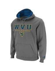 West Virginia Mountaineers Charcoal Automatic Pullover Hooded 