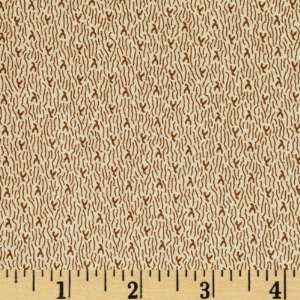 44 Wide IQSC Signature Quilt Tree Trunk Beige/Brown Fabric By The 