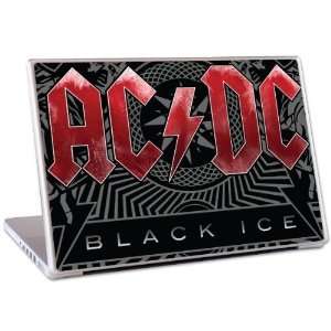 Music Skins MS ACDC30042 14 in. Laptop For Mac & PC  AC DC  Black Ice 