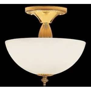 Ceiling Lights Bright Solid Brass, 10 in diameter 8 1/2 high  