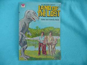 Land of the Lost Vtg Color and Activity Book Sid Marty  