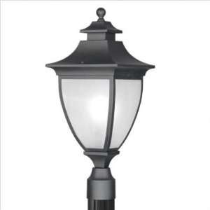    Bundle 40 Hillsdale Outdoor Post Lantern in Black