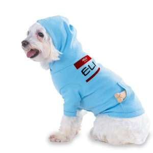 HELLO my name is ELI Hooded (Hoody) T Shirt with pocket for your Dog 