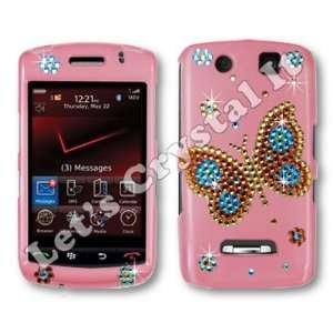 com Blackberry 9550 Storm 2 Swarovski Crystal Bling Cell Phone Cover 