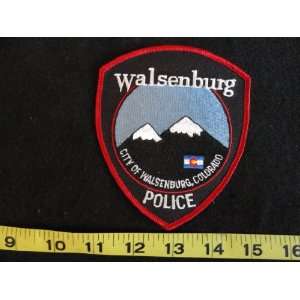  Walsenburg Colorado Police Patch 