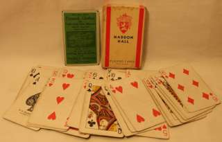 1940S DECK OF PLAYING CARDS CICERO ILL. BERANEK CLOTHES  