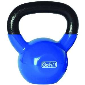  New   GOFIT GF KBELL20 20 LBS KETTLEBELL WITH TRAINING DVD 