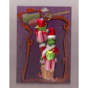 The Grinch Ornament to Personalize