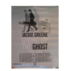   Jackie Greene Poster Giving Up The Ghost Green Tour 