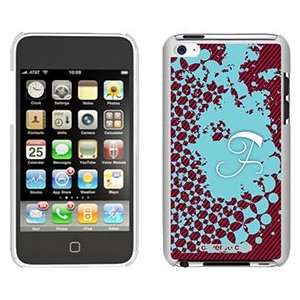  Girly Grunge F on iPod Touch 4 Gumdrop Air Shell Case 