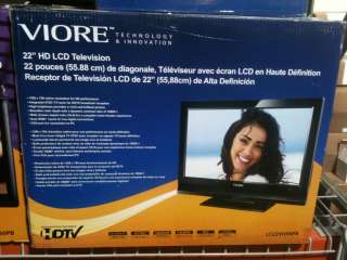 Viore LC22VH56PB 22 INCH LCD TV HDTV  