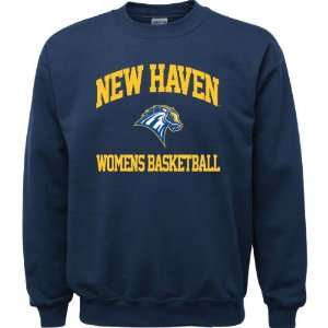   Navy Womens Basketball Arch Crewneck Sweatshirt